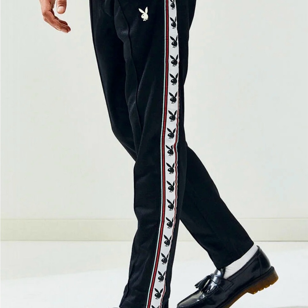 PLAYBOY x Pacsun Black Joggers